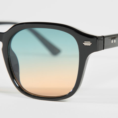 LBO - Óculos de sol Verde Laranja Graduado Preto
