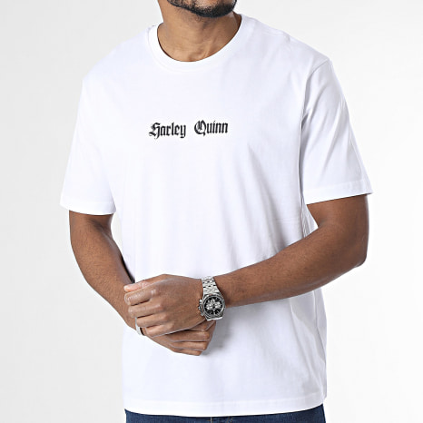 The Joker - Harley Oversize Camiseta Large Blanco