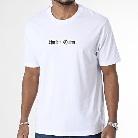 The Joker - Harley Oversize Camiseta Large Blanco