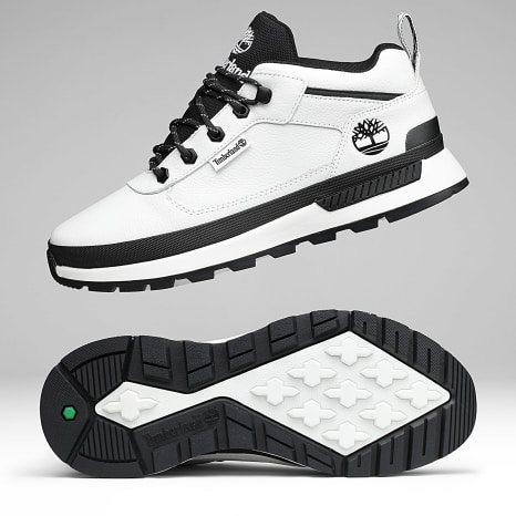 Timberland - Sneaker Field Trekker Mid Lace A6DKN Bianco Full Grain