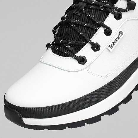 Timberland - Sneaker Field Trekker Mid Lace A6DKN Bianco Full Grain