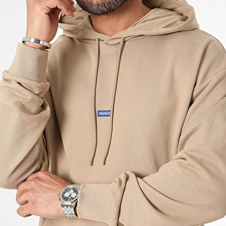 Hugo Azul - Sudadera Nalonso 50522374 Beige