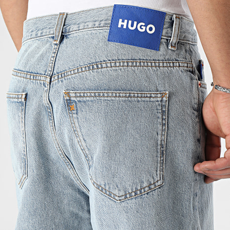 Hugo Azul - Vaqueros Baggy Fit Nate 50511893 Denim azul