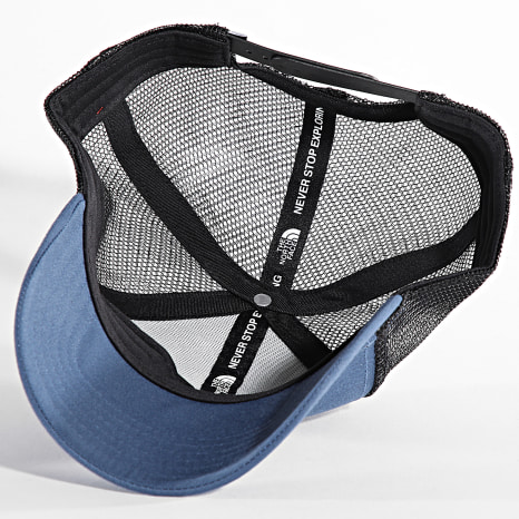 The North Face - Casquette Trucker Mudder Bleu Marine Noir
