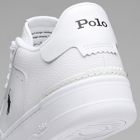Polo Ralph Lauren - Baskets Masters Court White Black