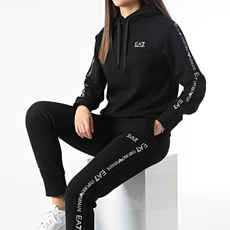 EA7 Emporio Armani - Women's Track Suit 8NTV58-TJQLZ Black - Ryses