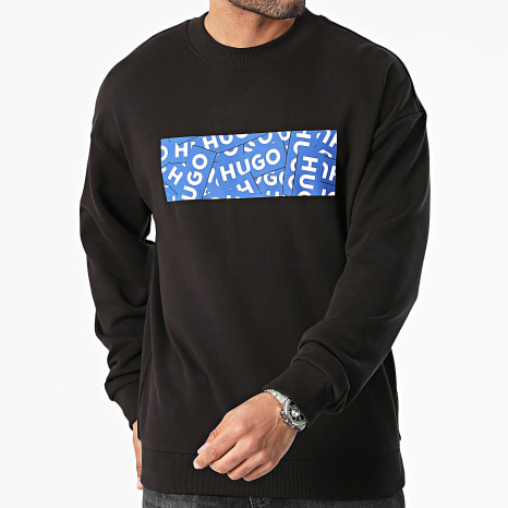 Hugo Blue - Sweat Crewneck Naylos 50515188 Noir