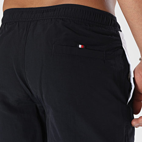 Tommy Hilfiger - Bañador con cordón 3259 Azul Marino Rojo Blanco