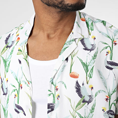 KZR - Chemise Manches Courtes Blanc