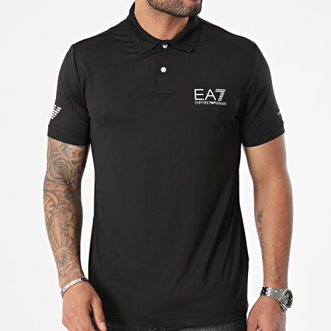 EA7 Emporio Armani - Polo Manches Courtes 8NPF23-PJEMZ Noir