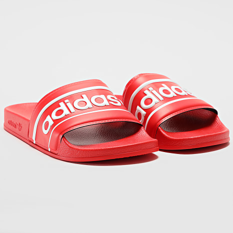 Adidas Originals - Sandalias Adilette ID5796 Rojas