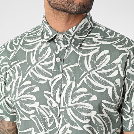 Jack And Jones - Chemise Manches Courtes Lafayette Vert