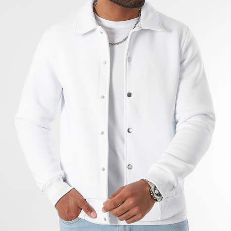 LBO - Veste Molleton 3400 Blanc