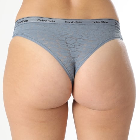 Calvin Klein - Culotte Femme Brazilian QD5233E Gris