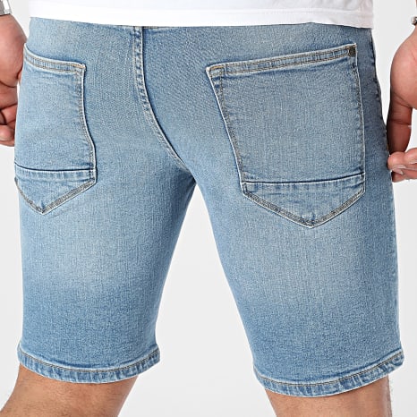 Blend - Short Jean Ryder 21107810 Bleu Denim