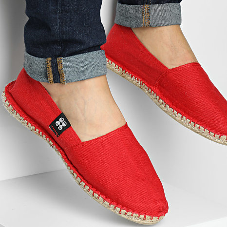 Classic Series - Espadrilles Red Rouge
