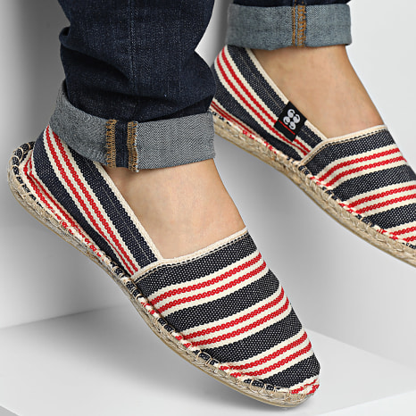 Classic Series - Espadrilles La 1901 Marine Rood