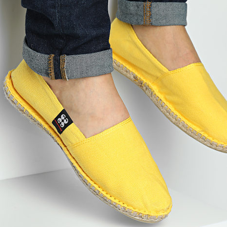 Classic Series - Gele espadrilles