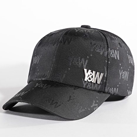 Y et W - Gorra All Over Negra