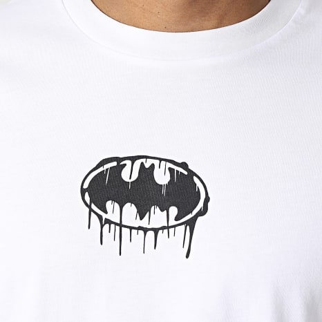 Batman - Maglietta oversize New Batman Bianco