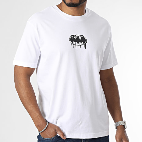 Batman - Maglietta oversize New Batman Bianco