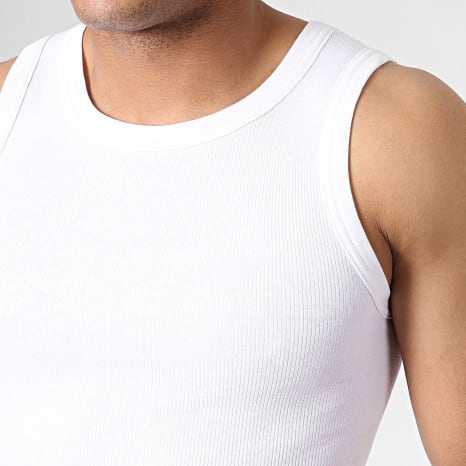 LBO - Camiseta de tirantes lisa 3417 Blanca