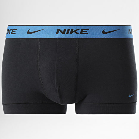 Nike - Lot De 3 Boxers Every Cotton Stretch PKE1008 Bleu Noir Gris