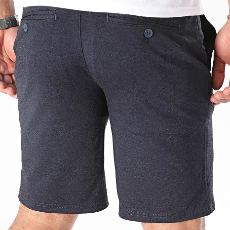 Only And Sons - Short Chino Mark Bleu Marine Chiné