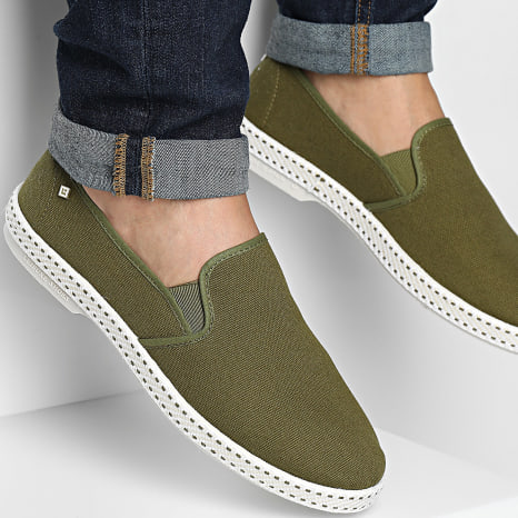 Rivieras - Canvas Espadrilles Classic 1011 Khaki