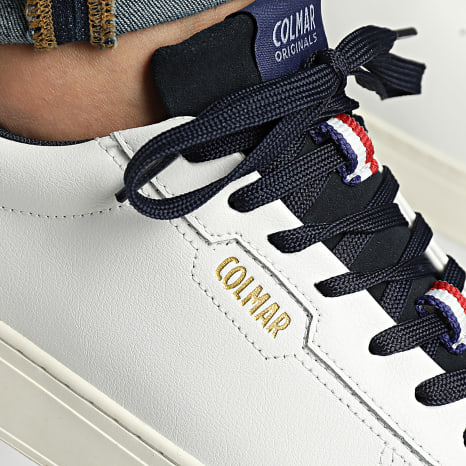 Colmar - Baskets Bates Grade 038 White Navy Red