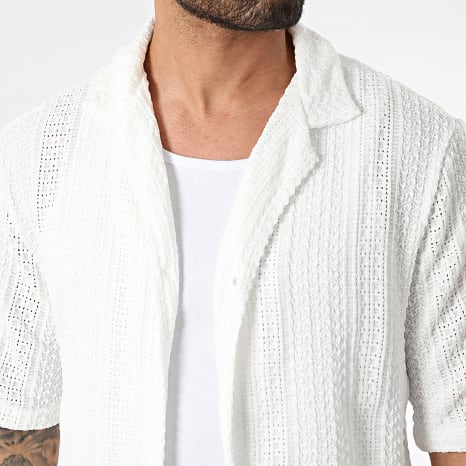Classic Series - Chemise Manches Courtes Blanc