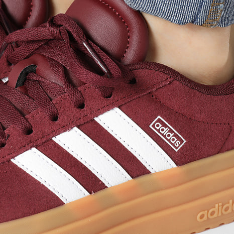 Adidas Performance - Zapatillas Mujer VL Court Bold J IH4780 Shadow Red Cloud White Pink Fusion