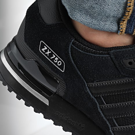 Adidas Originals - ZX 750 Zapatillas GW5531 Core Negro PlataMT - Ryses