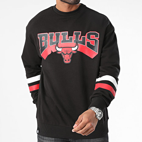 New Era - Sweat Crewneck Chicago Bulls Noir