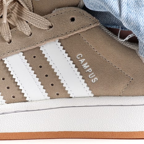 Adidas Originals - Campus 00s Mujer Zapatillas JI4461 Wonder Beige Calzado Blanco Goma2