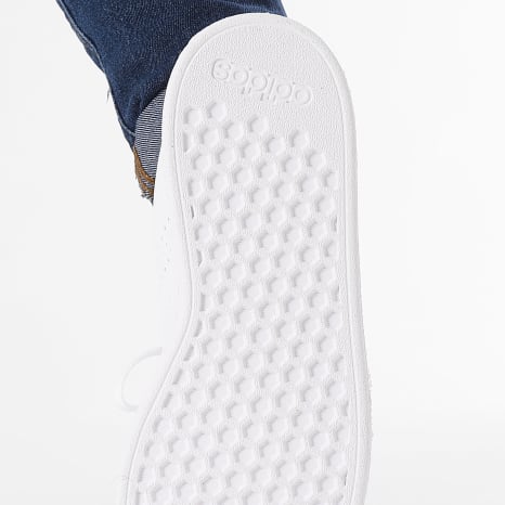 Adidas Performance - Zapatillas Mujer Advantage Base 2.0 J ID3886 Cloud White Bliss Pink Core Black