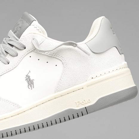 Polo Ralph Lauren - Zapatillas Masters Court Blanco Gris