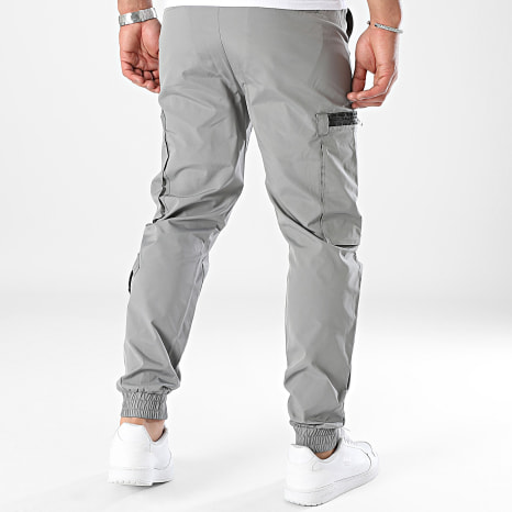 Frilivin - Pantalon Cargo Gris