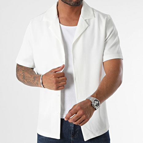 Uniplay - Chemise Manches Courtes Beige