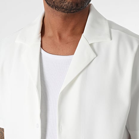Uniplay - Chemise Manches Courtes Beige