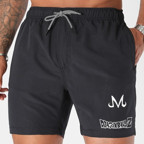 Dragon Ball Z - Majin Chest Swim Shorts Black