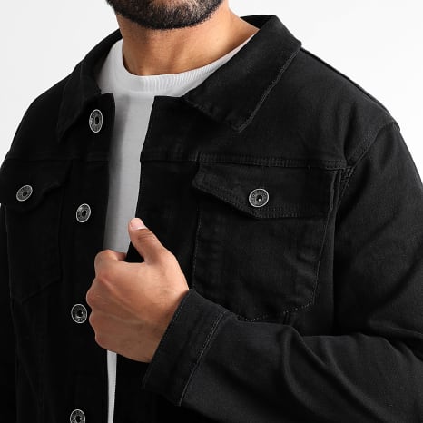 Classic Series - Jean 0304 Denim jack zwart