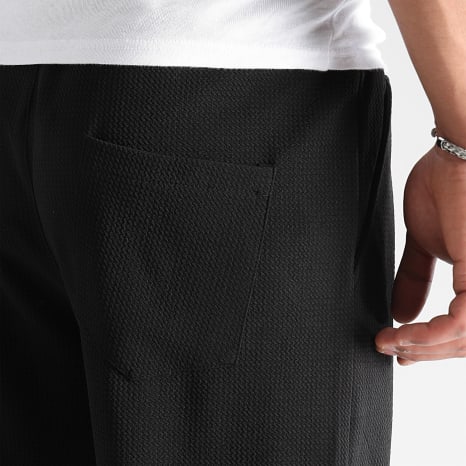 LBO - Waffle Jogging Pants Large 1369 Black