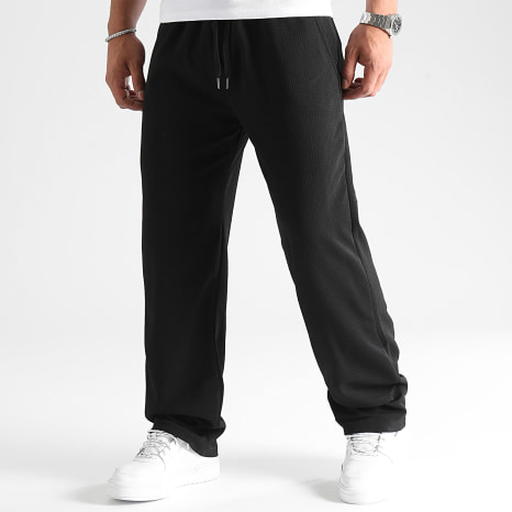 LBO - Waffle Jogging Pants Large 1369 Black