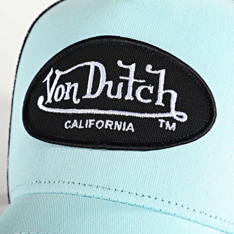 Von Dutch - Casquette Trucker Cas1 Bleu Clair Noir