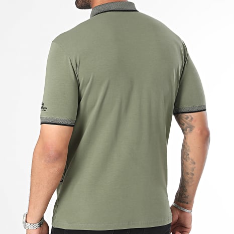 Fins de Séries - Polo Korte Mouw Khaki Groen