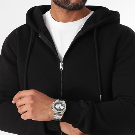 LBO - Hoodie Met Rits En Kap 3454 Zwart