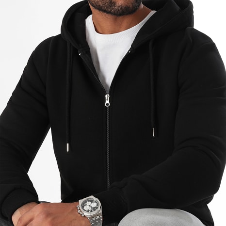 LBO - Hoodie Met Rits En Kap 3454 Zwart