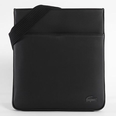 Lacoste - Bolso clásico para hombre Negro