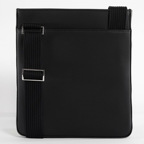 Lacoste - Bolso clásico para hombre Negro